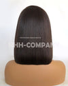 Human Hair Wig  12 Inch Bob T Lace Closure Wig