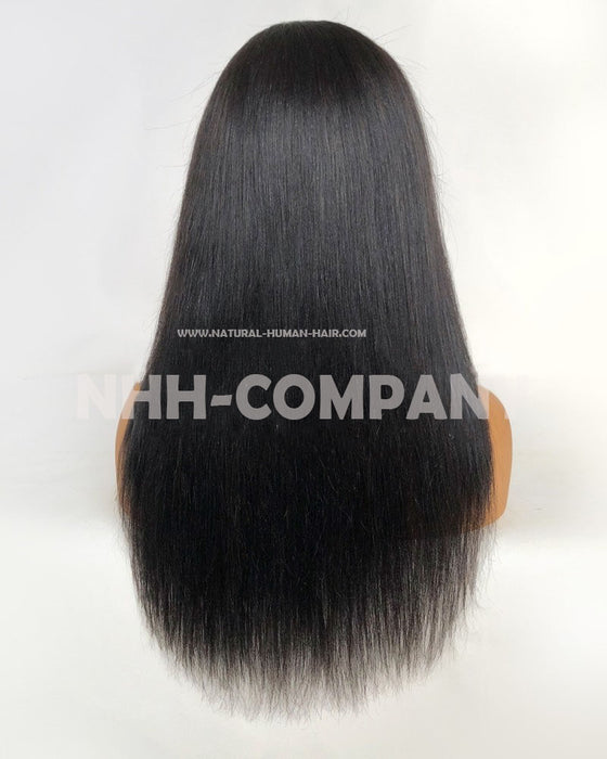 Human Hair Wig 18 Inch 180% Density ,Yaki HeadBand Wig