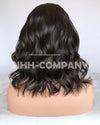 Human Hair Wig 12 Inch Natural Color Virgin Hair 150% Density Glueless Wig