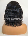 Human Hair Wig 10 Inch Natural Color ,Glueless Lace Front Wig