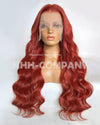 Human Hair Wig 26 Inch 180% Density  Wavy Lace Front Wig