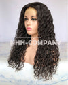 Human Hair Wig Virgin Human Hair 23mm curl Glueless Lace Front Wig
